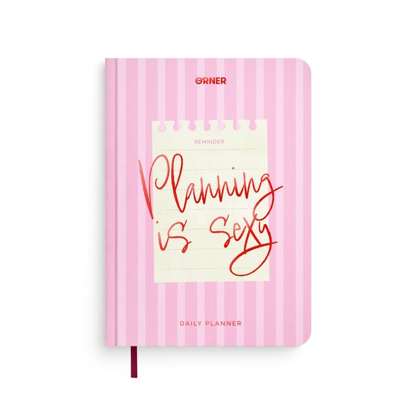 Daily planner "Planning is sexy" pink: Photo