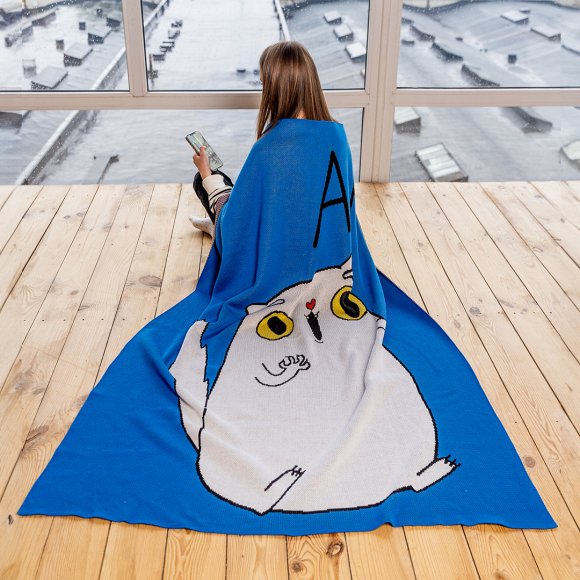 Blanket "Cat": Photo