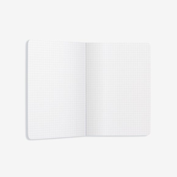 Plaid notebook "Important notes" black: Photo