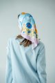 Платок «Ласточкино небо» голубой: Фото - ORNER