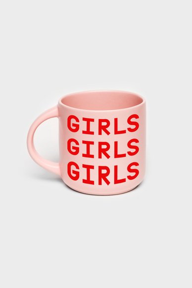 Чашка розовая «Girls»: Фото