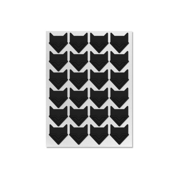 Набір чорних куточків з крафтового паперу на 12 фото: Фото