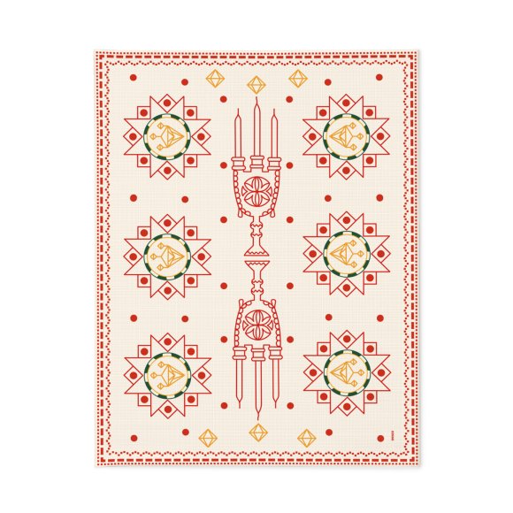 Скатертина «Світло Різдва» 130*170: Фото