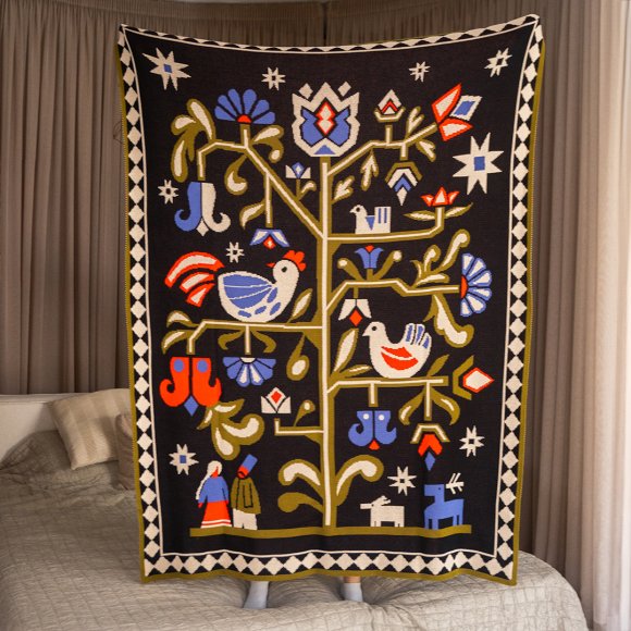 Плед «Дерево життя»: Фото