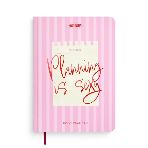 Планер-дневник «Planning is sexy» розовый: Фото