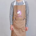 Фартук детский «Единорог» бежевый: Фото 2