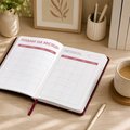 Daily planner "It’s planning time" burgundy: Photo 6