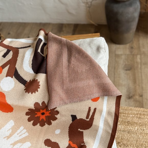 Плед «Гармония природы» светлый: Фото