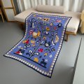 Set of blankets "Tree of Life" beige and "Tree of Life" blue: Photo 3