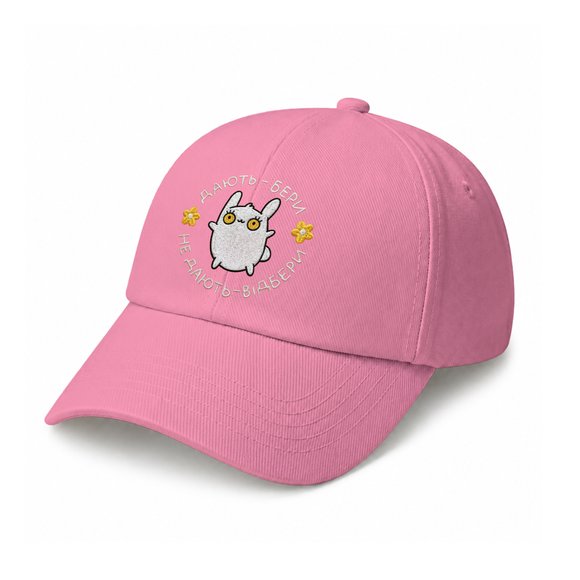 Cap ORNER x Maliunok "Bunny" pink: Photo