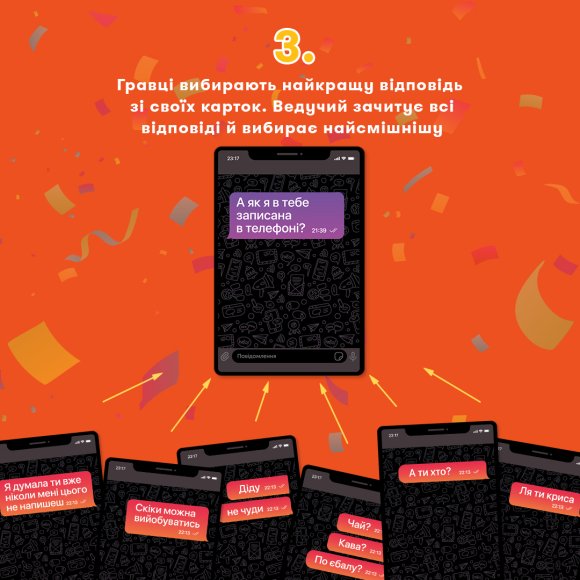 Игра для компании «У вас 1 новое сообщение 2.0»: Фото