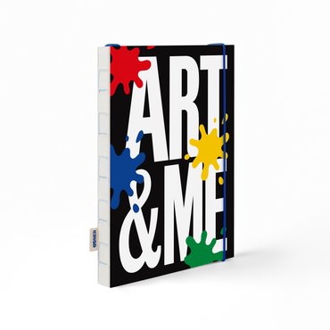 Скетчбук «ART & ME» черный: фото - ORNER