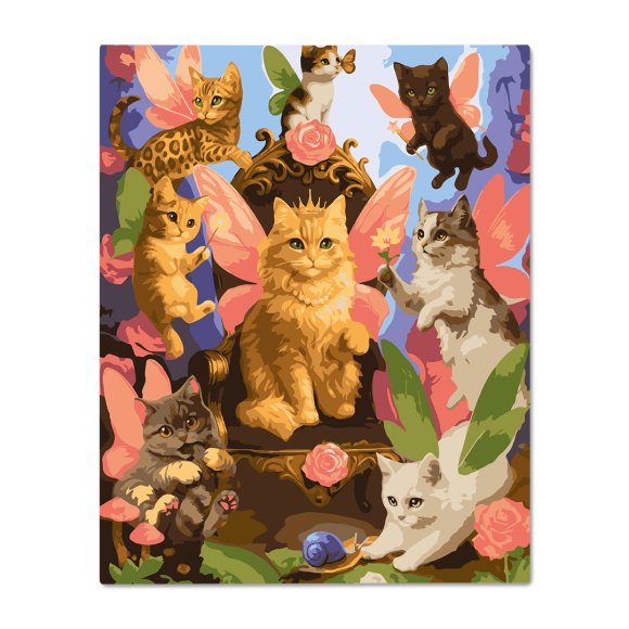 Картина по номерам «Котофеи»: Фото
