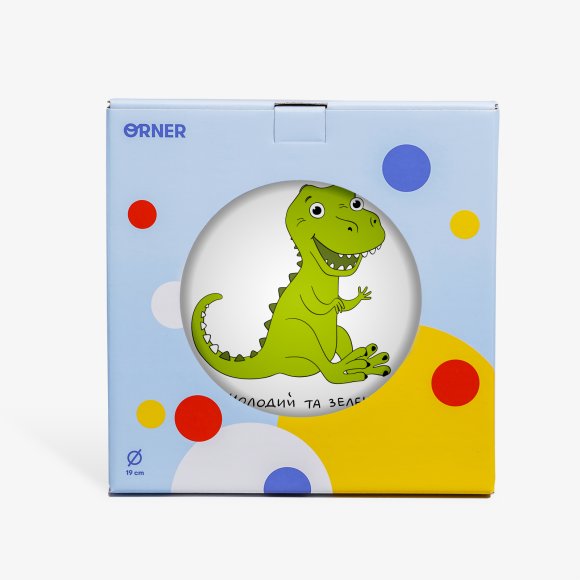 Тарелка «Дино» 19 см: Фото