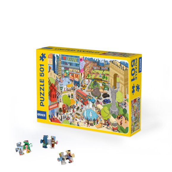 Jigsaw puzzle ORNER United World 500 elements: Photo