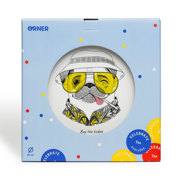 Тарелка «Хантер Томпсон»: Фото