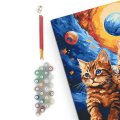 Картина по номерам «Коты летят в космосе»: Фото 2