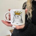 Cup Cat in a crown: Photo 4