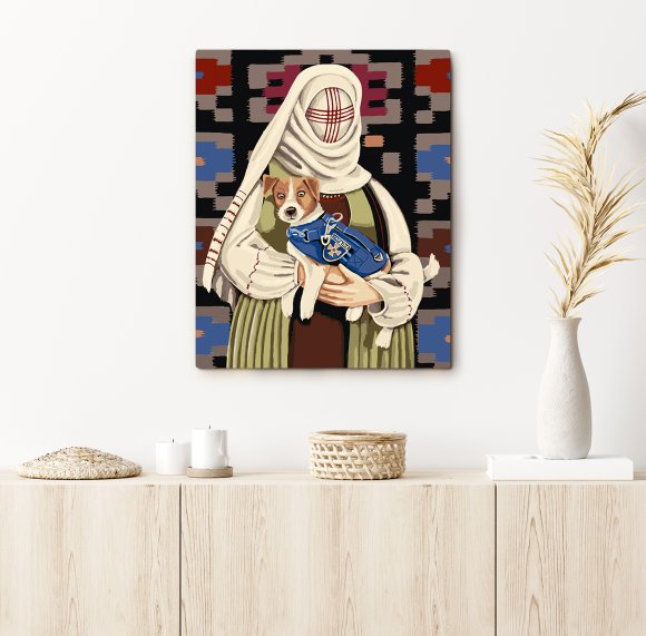 Картина за номерами ORNER x Osmolovska «Мотанка з Патроном»: Фото