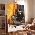Paint by numbers "Cat Leon and Purrtilda": Photo 6