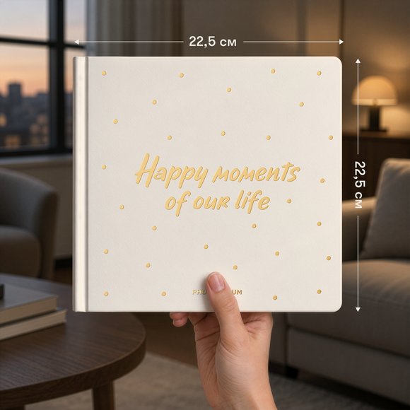 Photo album "Happy moment" light: Photo