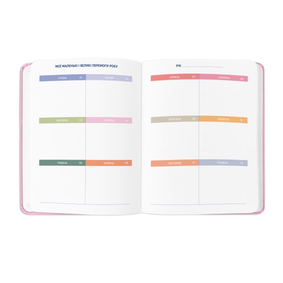 Planner "I HAVE A PLAN" pink with vines: Photo