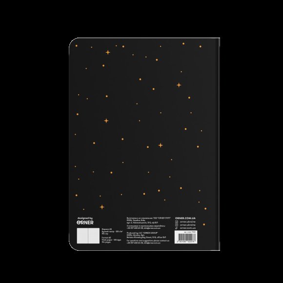 Dotted notebook Zodiac sign — Cancer: Photo