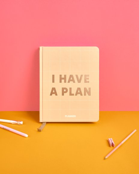 Планер «I HAVE A PLAN» бежевый: Фото