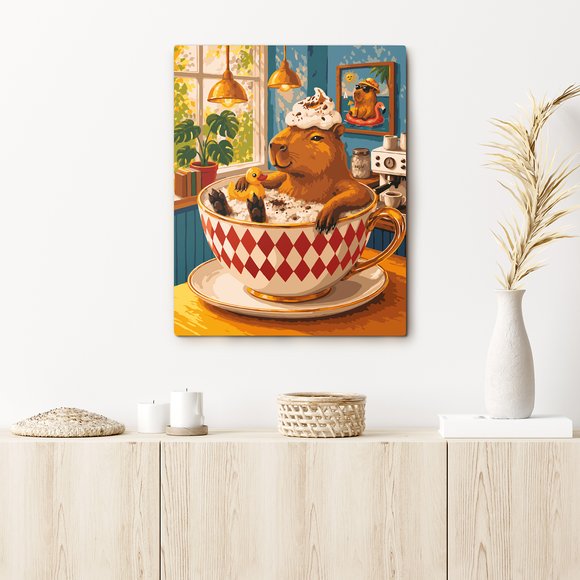 Paint by numbers "Cappuccinbara": Photo