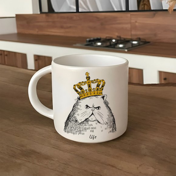 Чашка "Кіт в короні": Фото