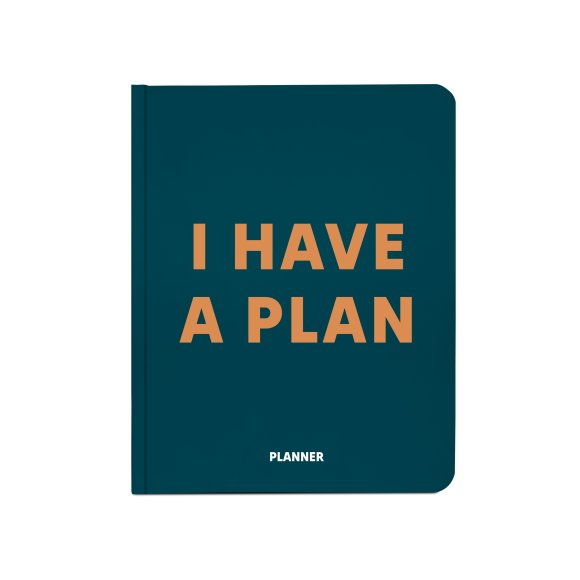 Planner I HAVE A PLAN green: Photo