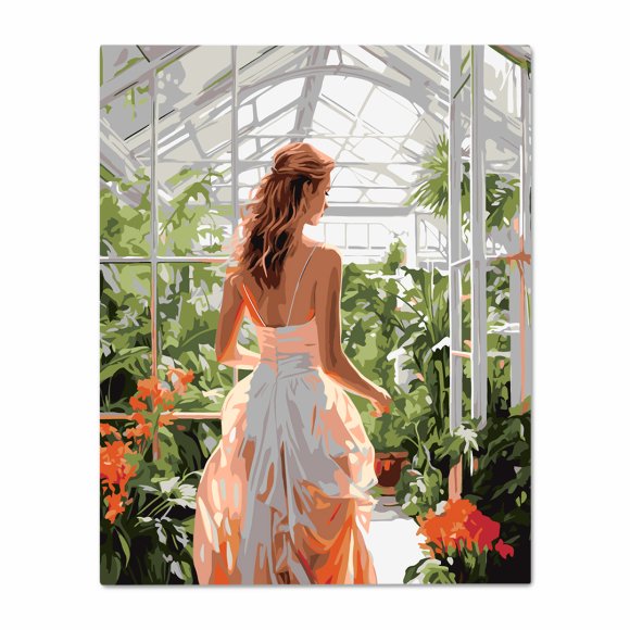 Картина за номерами «Оранжерея»: Фото