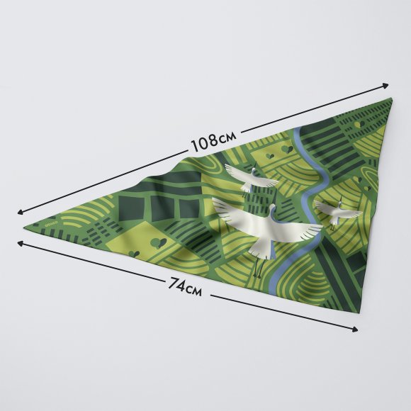 Хустка-косинка «Українські поля»: Фото