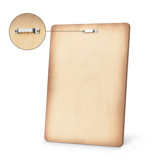 Wooden poster ORNER х MALIUNOK "Workaholic": Photo