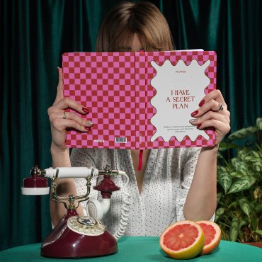 Планер «I HAVE A SECRET PLAN» розовый: Фото - ORNER