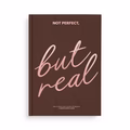 Осознанный планер «Not perfect, but real» коричневый