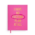 Planner "WITHOUT PLAN" pink: Photo