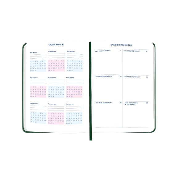 Планер «PLAN LIKE NOBODY'S WATCHING» зеленый: Фото