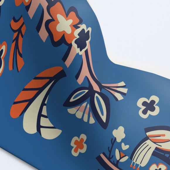 Платок твилли «Птицы»: Фото