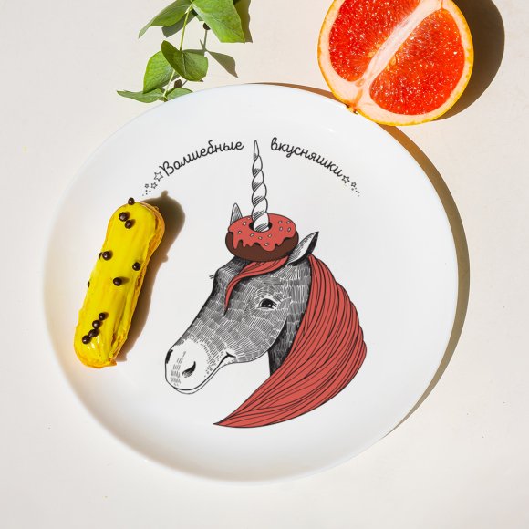 Unicorn Plate: Photo