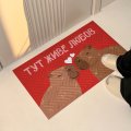 Килим придверний «Тут живе любов, капібари»: Фото - ORNER