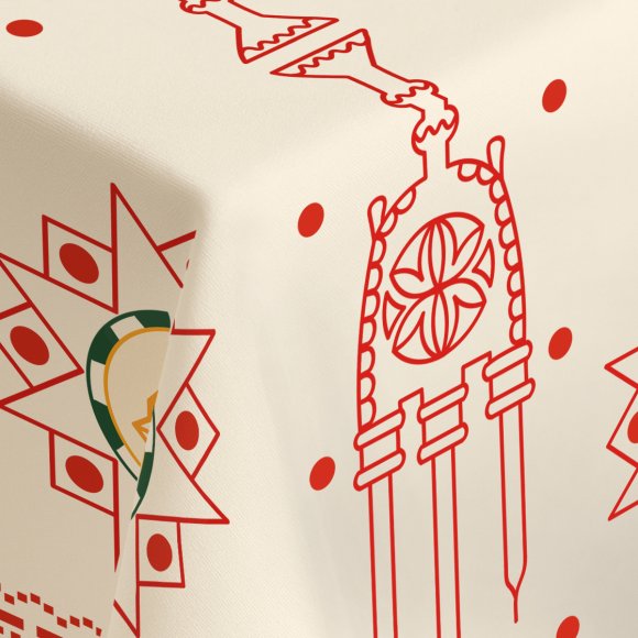 Скатертина «Світло Різдва» 130*170: Фото