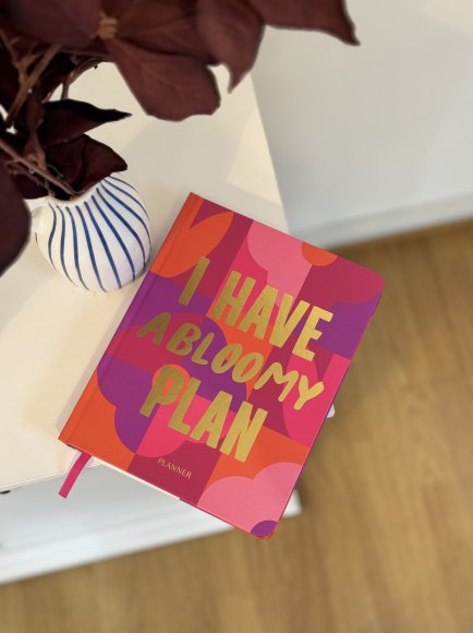 Планер «I HAVE A BLOOMY PLAN» цветочный: Фото