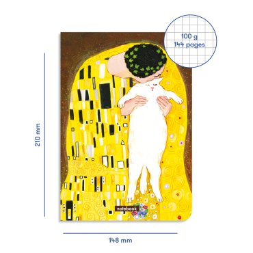 Kiss ORNER x InnaRuda plaid notebook: photo 2 - ORNER