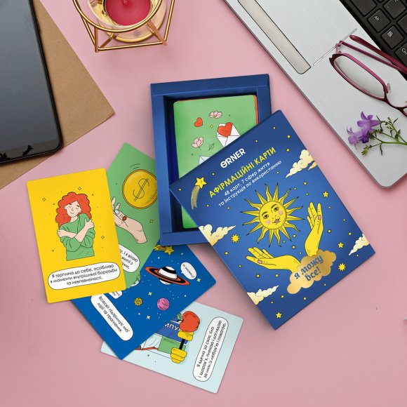 Карточки с аффирмациями «Я могу все!»: Фото