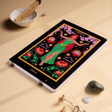 Блокнот в крапку «Знак зодіаку — Терези»: фото 2 - ORNER