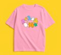 Oversized T-shirt ORNER x Maliunok "Ukrainian ABC" pink: Photo 2