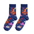 Socks "Asian Motifs" blue: Photo