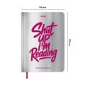 Дневник читательский «I’m reading» серебристый: Фото 3