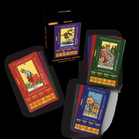 Набір Карти Таро «Класична колода» + Карти Таро «Навчальні Таро Райдера - Уейта»: Фото